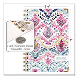 Global Printed Products Boho Ikat Academic Year Weekly/Monthly Planner, Floral Artwork, 8 x 5.5, Multicolor Cover, 14-Month: June 2025 to July 2026 (GPUNAD265883) Each