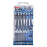 Pentel® EnerGel RTX Gel Pen, Retractable, Medium 0.7 mm, Assorted Ink and Barrel Colors, 14/Pack (PENBL77PC14AC) Pack of 14