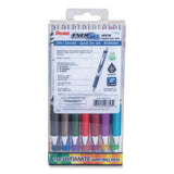 Pentel® EnerGel RTX Gel Pen, Retractable, Medium 0.7 mm, Assorted Creative Ink and Barrel Colors, 14/Pack (PENBL77PC14M) Pack of 14