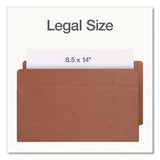 Pendaflex® End Tab File Pocket, 7" Expansion, Legal Size, 5/Box (PFX64795P) Box of 5