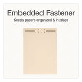 Pendaflex® File Divider Set, End Tab: Straight, 1 Fastener, Letter Size, Manila, 100/Box (PFX1006978) Box of 100
