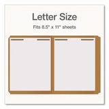 Pendaflex® Kraft Fastener Folders, Straight Tab, Expands 0.75", 2 Fasteners, Letter Size, Kraft, 50/Box (PFX1006992) Box of 50