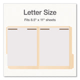 Pendaflex® Heavy-Duty Fastener Folder, 1/3-Cut Tab: Assorted, Expands 0.75", 2 Fasteners, Letter Size, Manila, 50/Box (PFX1006994) Box of 50