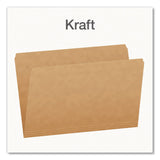 Pendaflex® Kraft File Folders, Straight Tabs, Legal Size, 0.75" Expansion, Kraft, 100/Box (PFX1007137) Box of 100