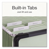 Pendaflex® Ready-Tab Reinforced Hanging File Folders, Letter Size, 1/3-Cut Tabs, Sage Green, 20/Box (PFX1009463) Box of 20