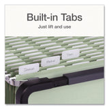 Pendaflex® Ready-Tab Reinforced Hanging File Folders, Legal Size, 1/6-Cut Tabs, Sage Green, 20/Box (PFX1009464) Box of 20