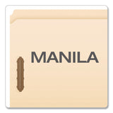 Pendaflex® Manila Fastener Folders, Reinforced Straight Tab, 2 Fasteners, Legal Size, Manila, 50/Box (PFXFM312EE) Box of 50