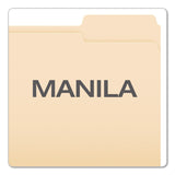 Pendaflex® Reinforced Top Tab Manila File Folders, 1/3-Cut Tabs: Right Position, Letter Size, Manila, 100/Box (PFXR752133) Box of 100