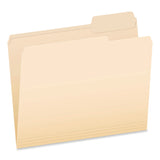 Pendaflex® Reinforced Top Tab Manila File Folders, 1/3-Cut Tabs: Right Position, Letter Size, Manila, 100/Box (PFXR752133) Box of 100