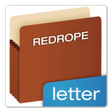 Pendaflex® Expanding Pocket, 5.25" Expansion, Letter Size, Brown, 50/Carton (PFXS34GCT) Each