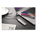 Verbatim® Vx500 External Solid State Drive, 2 TB, USB 3.2 Gen 2, Space Gray (VER47454) Each