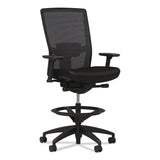Workplace2.0™ 500 Series Mesh and Fabric Stool, Supports to 300 lb, 24.6 x 34.4 Seat Height, Black Seat, Black Back, Black Base (WLB51975) Each
