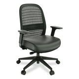 Workplace2.0™ Health Bedford Polyurethane Nylon Task Chair, Supports Up to 275 lbs, 18" to 21.6" Seat Height, Black Seat/Back/Base (WLBWP62574) Each