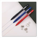 Zebra® Z-Grip Recycled Retractable Ballpoint Pen, Medium 1 mm, Black Ink, Black Barrel, Dozen (ZEB20610) 1 Dozen