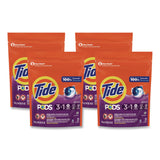 Tide® Pods, HE Compatible, Laundry Detergent, Spring Meadow, 31/Pack, 4 Packs/Carton (PGC93123CT) Case of 124