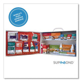 SUREFILL™ 80 Series Class A 2-Shelf First Aid Cabinet - Meds, 80 Person, 479 Pieces, Metal Case (AOHSF80AMT) Each
