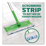 Swiffer® Sweep and Mop 2-in-1 Dry + Wet Floor Mopping and Sweeping Kit, 12.4 x 2.95 Mop Head, Silver Plastic Handle (PGC16516KT) 1 KT