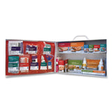 SUREFILL™ 80 Series Class B 2-Shelf First Aid Cabinet - Meds, 80 Person, 391 Pieces, Metal Case (AOHSF80BMT) Each