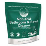 Diversey™ Aqua ChemPacs Non-Acid Bathroom and Bowl Cleaner Starter Pack with Empty 32 oz Spray Bottle, Lavender, 12 ChemPacs/Carton (DVO9321000) Case of 12