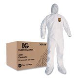 Ansell KleenGuard A40 Coveralls, 6X-Large, White, 25/Carton (ANS30934) Case of 25