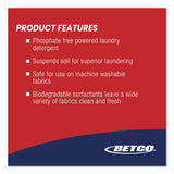 Betco® Symplicity Powdered Laundry Detergent, 40 lb Pail (BET50010700) Each