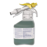 Diversey™ Crew Restroom Floor/Surface Non-Acid Disinfectant Cleaner, Fresh Scent, 1.5 L RTD Bottle, 2/Carton (DVS101105992) Case of 2