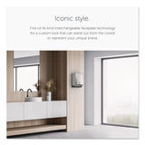 Kimberly-Clark Professional* ICON Faceplate for Automatic Roll Towel Dispenser, 14.06" x 0.05" x 12", Stainless Steel (KCC54109) Each