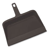 Impact® Value-Plus Dustpan, 12" x 11", Polypropylene, Black (IMP710) Each