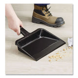 Impact® Value-Plus Dustpan, 12" x 11", Polypropylene, Black (IMP710) Each