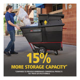 Rubbermaid® Commercial BRUTE Rotomolded Tilt Truck Lid, 35.01 x 70.7 x 9.5, Black (RCP2221457) Each