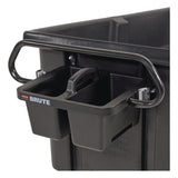 Rubbermaid® Commercial BRUTE Ergonomic Rotomolded Tilt Truck Handle and Caddy, 25.45 x 12.82 x 15, Black (RCP2221459) Each