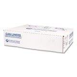 Inteplast Group Institutional Low-Density Can Liners, 45 gal, 1.15 mil, 40" x 46", Natural, Interleaved Roll, 20 Bags/Roll, 5 Rolls/Carton (IBSSLW4046SPNS) Case of 5