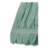 O'Dell® EchoFiber Microfiber Loop Mop, Medium, Split Microfiber, 14" x 14", 1.5" Headband, Green (ODCMWTMGNB) Each