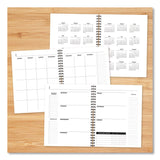 Willow Creek Press Charcoal Gray Undated Monthly Planner, 11 x 8.5, Charcoal Gray, Undated (WPR49167) Each