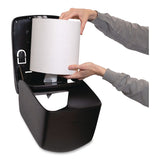 GEN Centerpull Roll Towel Dispenser, 8.99 x 8.7 x 12.65, Black (GEN1606B) Each
