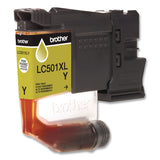Brother LC501XLYS High-Yield Ink, 500 Page-Yield, Yellow (BRTLC501XLYS) Each