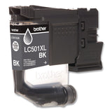 Brother LC501XLBKS High-Yield Ink, 500 Page-Yield, Black (BRTLC501XLBKS) Each