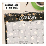 Willow Creek Press Starry Night 2026 Spiral Wall Calendar, Starry Night Artwork, 12 x 12, Multicolor Sheets, 12-Month (Jan to Dec) (WPR54758) Each