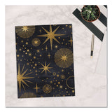 Willow Creek Press Starry Night Monthly Planner, 9.5 7.5, Black/Gold Cover, 12-Month (Jan to Dec): 2026 (WPR57582) Each