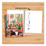 Willow Creek Press Cats Love Plants Weekly/Monthly Planner, 8.5 x 6.5, Multicolor Cover, 12-Month (Jan to Dec): 2026 (WPR57728) Each