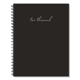 Willow Creek Press Contemporary Black (Trilingual) Weekly/Monthly Planner, 8.5 x 6.5, Black Cover, 12-Month (Jan to Dec): 2026 (WPR57759) Each