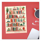 Willow Creek Press Boho Books Monthly Planner, 9.5 x 7.5, Multicolor Cover, 12-Month (Jan to Dec): 2026 (WPR57766) Each