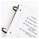 Five Star® FLEX Notebinder, 1" TechLock Rings, 3-Subject, Medium/College Rule, Randomly Assorted Cover Colors, (120) 11 x 8.5 Sheets (ACC08126) Each