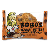 Bobo's Oatmeal Bites, Peanut Butter Chocolate Chip, 1.3 oz Individually Wrapped, 25/Box (BBO00213) Box of 25