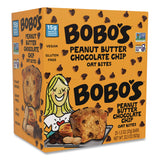 Bobo's Oatmeal Bites, Peanut Butter Chocolate Chip, 1.3 oz Individually Wrapped, 25/Box (BBO00213) Box of 25