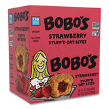 Bobo's Stuff'd Oatmeal Bites, Strawberry, 1.3 oz Individually Wrapped, 25/Box (BBO00228) Box of 25