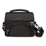 bentgo® Deluxe Insulated Lunch Bag, 8" x 10" x 7.5", Carbon Black (BEOBG2CB) Each