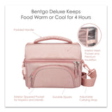 bentgo® Deluxe Insulated Lunch Bag, 8" x 10" x 7.5", Blush Pink (BEOBG2M) Each