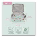 bentgo® Kids Insulated Lunch Tote, Puppy Love Theme, 7.3" x 3.5" x 9.5", Mint Green/Multicolor (BEODBGPPY) Each