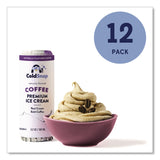 ColdSnap® Ice Cream Pod, Coffee, 5.2 oz Single Serve Pod for ColdSnap Machine, 12/Carton (CDS600089) Case of 12